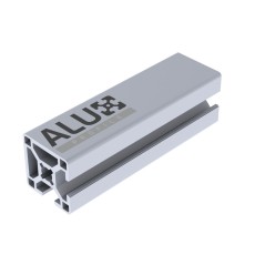 Aluminium slot profile 3030 - 2 T-slots 90°