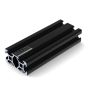 Aluminium slot profile 2040 V-slot black Aluminium slot profile 2040 V-slot black