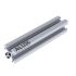 Alux Silver Anodized Aluminium V-slot Profile 2020 20x20mm 6mm V-Slot Extrusion