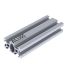 Alux Silver Anodized Aluminium V-slot Profile 2040 20x40mm 6mm V-Slot Extrusion