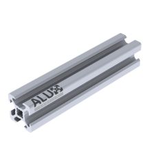 Alux Silver Anodized Aluminium V-slot Profile 2020 20x20mm 6mm V-Slot Extrusion