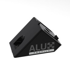 Angle connector 40 - 45 degrees black