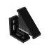 Corner bracket 3060 black