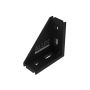 Corner bracket 4080 black Corner bracket 4080 black