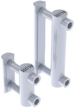 Double bolt connectors