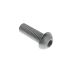 Rendered hexagon socket button head screw M10x20 ISO 7380 zinc-plated steel