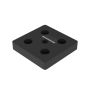 Transport and base plate 8080 M12 black Transport and base plate 8080 M12 black
